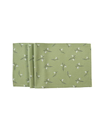 SANDER | Nappe de table 40x100cm GALI Vert clair