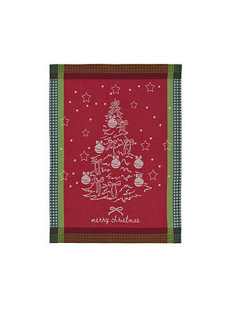 SANDER | Torchons de Noël 50x70cm JOLLY TIME Rouge