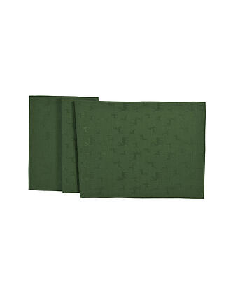 SANDER | Chemin de table de Noël 50x140cm NOVA LOFT JACQUARD Sapin