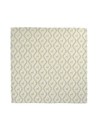 SANDER | Set de table de Noël 35x50cm GOLDEN DEER Écru/Beige