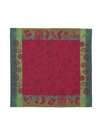 SANDER | Serviettes de Noël 47x47cm JOLLY TIME Rouge