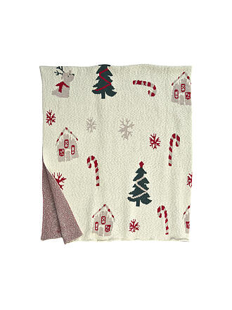 SANDER | Couvre-lit de Noël - Plaid 130x170cm MERRY DOGS Original