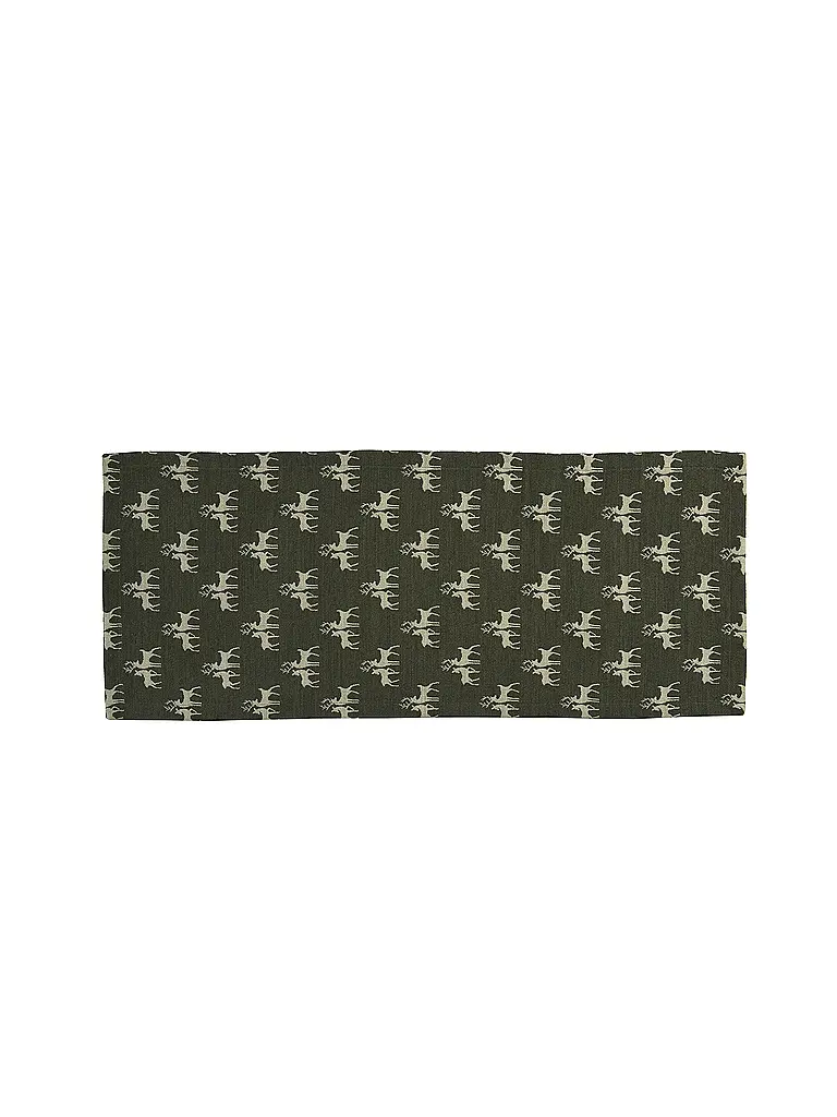 SANDER | Chemin de table de Noël 40x150cm MONTAGNE Kaki | olive