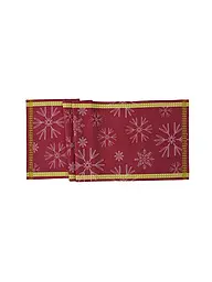 SANDER | Chemin de table de Noël 47x150cm VAIL Rouge | Rouge