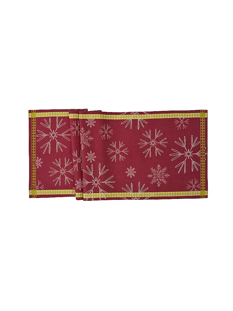 SANDER | Chemin de table de Noël 47x150cm VAIL Rouge | rot
