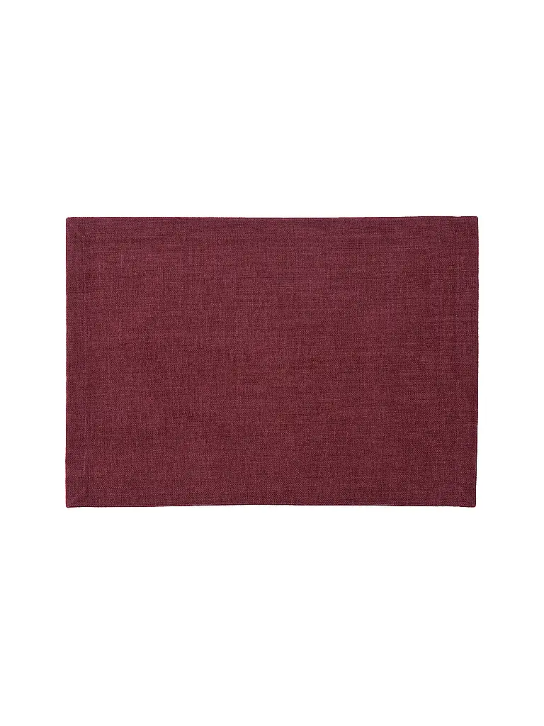SANDER | Chemin de table KENSINGTON 50x135cm Marsala | dunkelrot