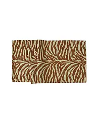 SANDER | Chemin de table KIPO 50x140cm DK Taupe | Orange