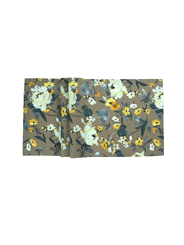 SANDER | Chemin de table LA ROSA 50x140cm DK. Taupe | Gris