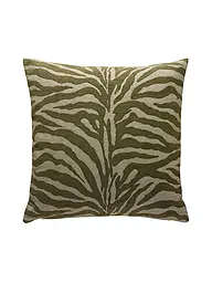 SANDER | Kissenhülle 50x50cm KIBO Terre de Sienne Brûlée | Olive