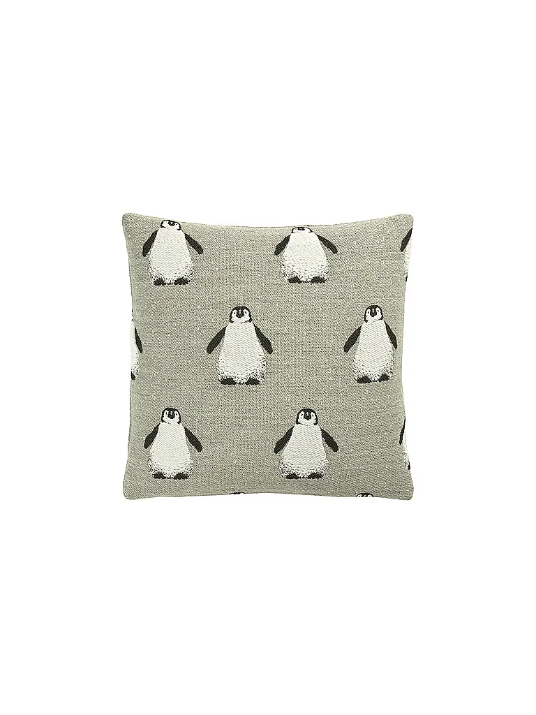 SANDER | Housse de coussin de Noël 35x50cm PING & FRIENDS Rock | grau