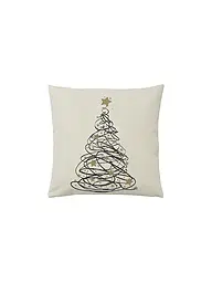 SANDER | Housse de coussin de Noël 45x45cm GINO Crème | Crème