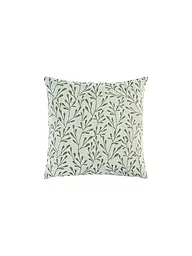 SANDER | Housse de coussin de Noël 50x50cm MISTY Écru/Beige | Vert