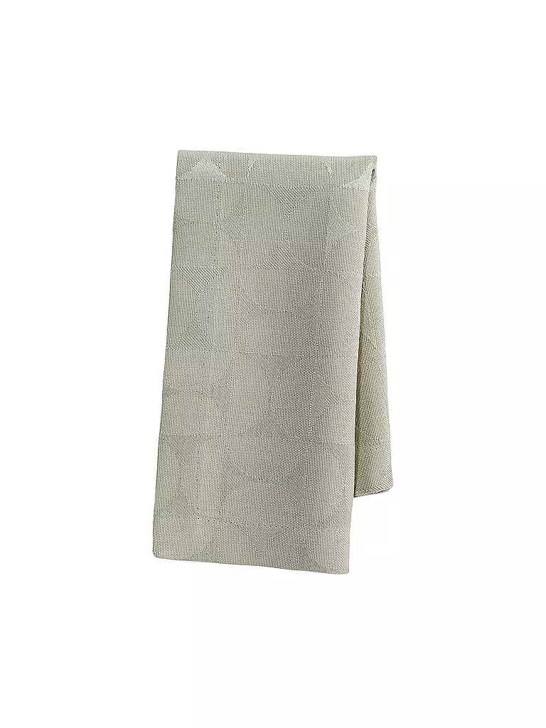 SANDER | Nappe carrée 90x90cm ORA JAQUARD Moon Beean | Beige