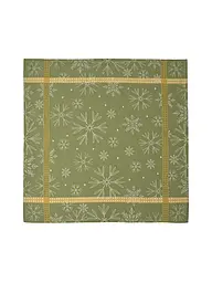 SANDER | Nappe de Noël 100x100cm VAIL Olive | Olive