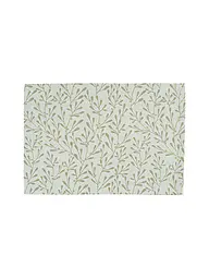 SANDER | Set de table de Noël 35x50cm MISTY Écru/Vert | Beige