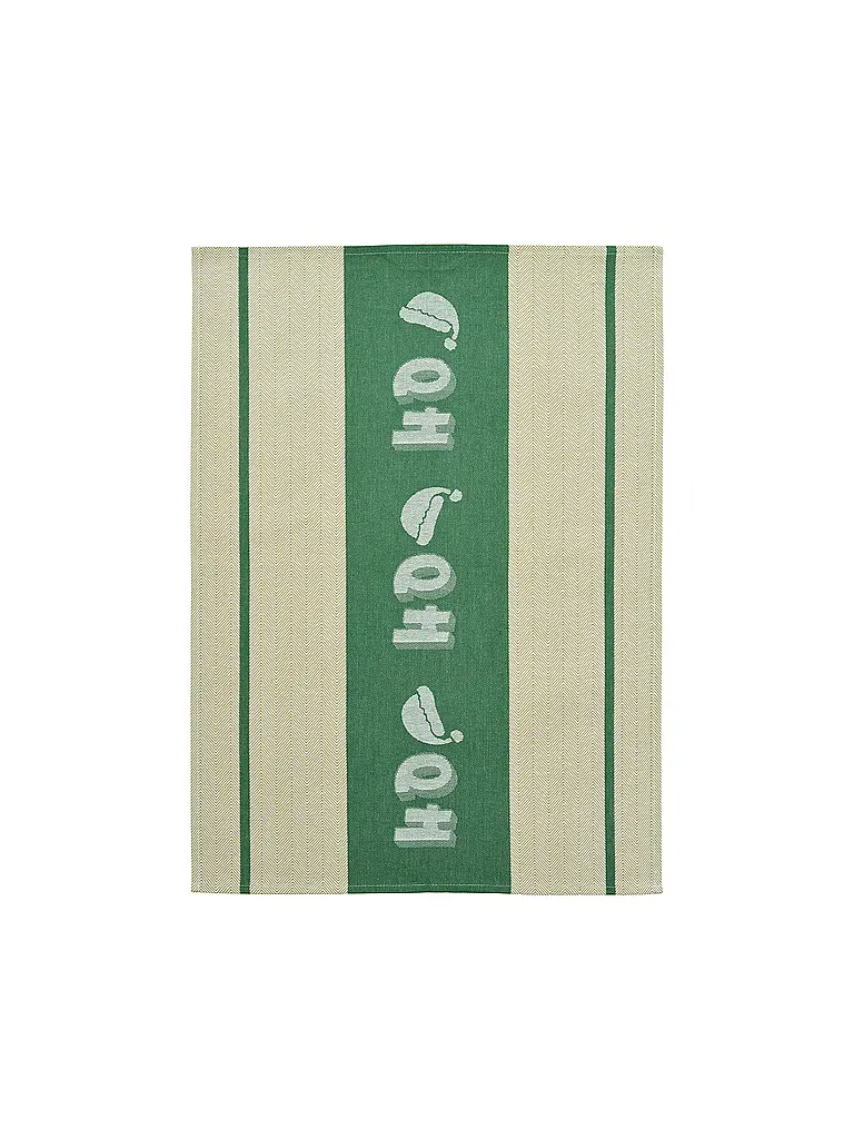 SANDER | Torchon de Noël 50x70cm CHEF LAUGHTER Vert | Vert foncé