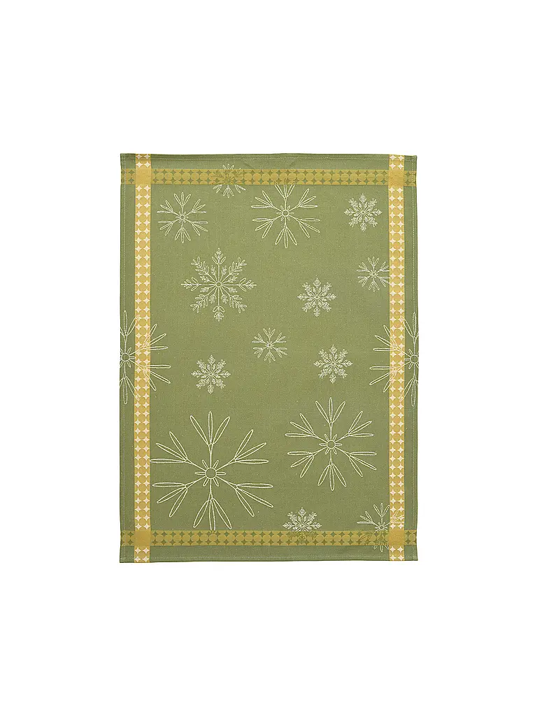SANDER | Torchon de Noël 50x70cm VAIL Olive | Vert clair