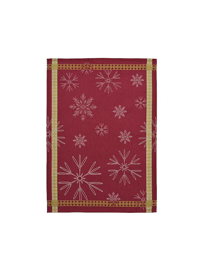 SANDER | Torchon de Noël 50x70cm VAIL Rouge | rot