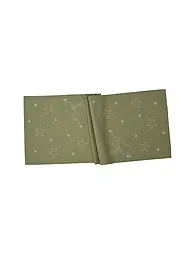 SANDER | Mitte de Noël 85x85cm STARDUST Écru | Olive