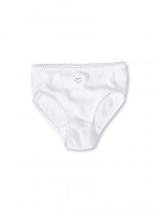 SANETTA | Slip pour fille "Cotton Love" blanc