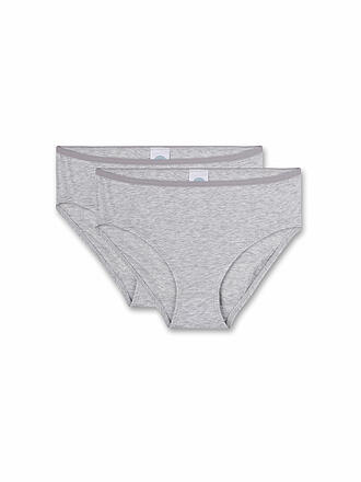 SANETTA | Slip pour fille, lot de 2, gris clair