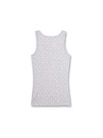 SANETTA | Top pour fille - Débardeur gris clair chiné