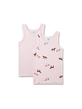 SANETTA | Top fille lot de 2 rose