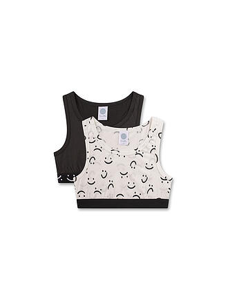 SANETTA | Bustier fille lot de 2 ivoire