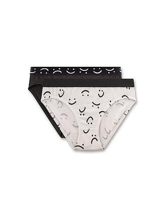 SANETTA | Slip pour fille, lot de 2, ivoire