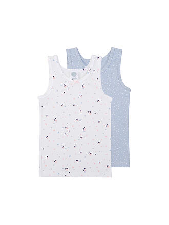 SANETTA | Débardeur fille lot de 2 blanc