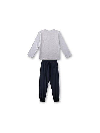 SANETTA | Pyjama 2 pièces pour garçons, t-shirt à manches longues et pantalon