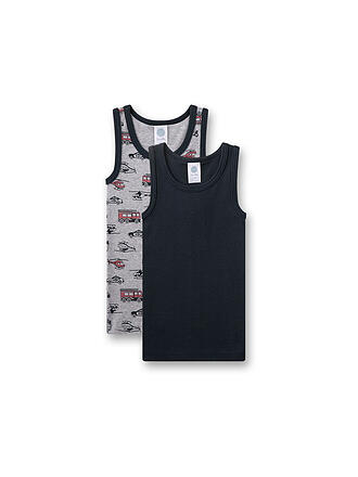 SANETTA | Débardeur garçon lot de 2 gris clair m