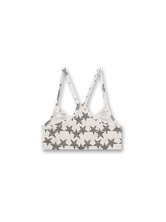 SANETTA | Bustier fille blanc galet