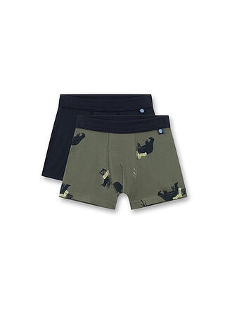 SANETTA | Pantalon garçon lot de 2 olive