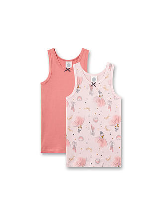 SANETTA | Top fille lot de 2 rose