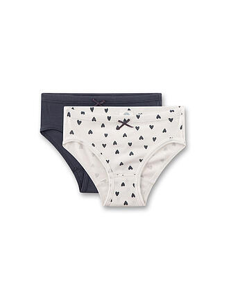 SANETTA | Slip fille lot de 2 white pebb