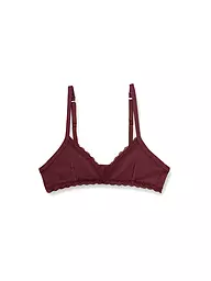 SANETTA | Bustier bordeaux pour fille | Rouge foncé