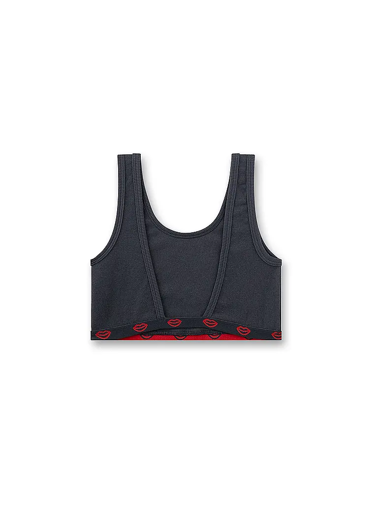 SANETTA | Bustier fille bleu ombré | Bleu foncé