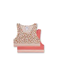 SANETTA | Bustier fille lot de 2 silver Peo | Marron clair