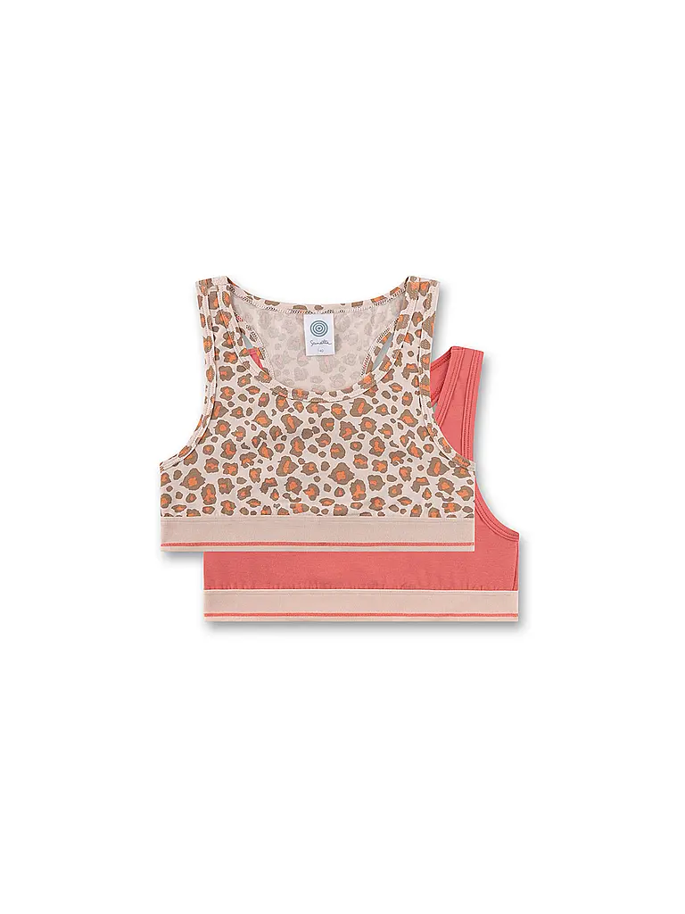 SANETTA | Bustier fille lot de 2 silver Peo | Marron clair