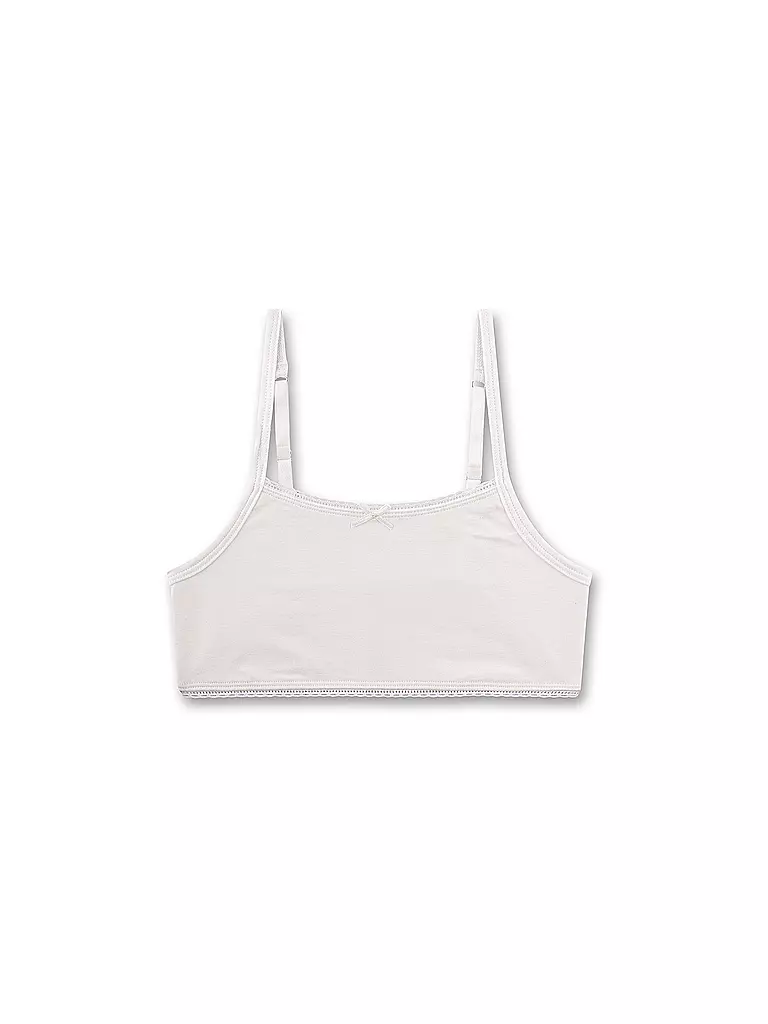 SANETTA | Bustier pour fille, lot de 2, whitepebb | 