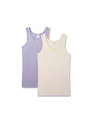 SANETTA | Débardeur fille lot de 2 sable | Crème