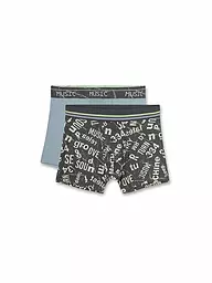 SANETTA | Jungen Pants 2er Pkg. WORDING | Gris