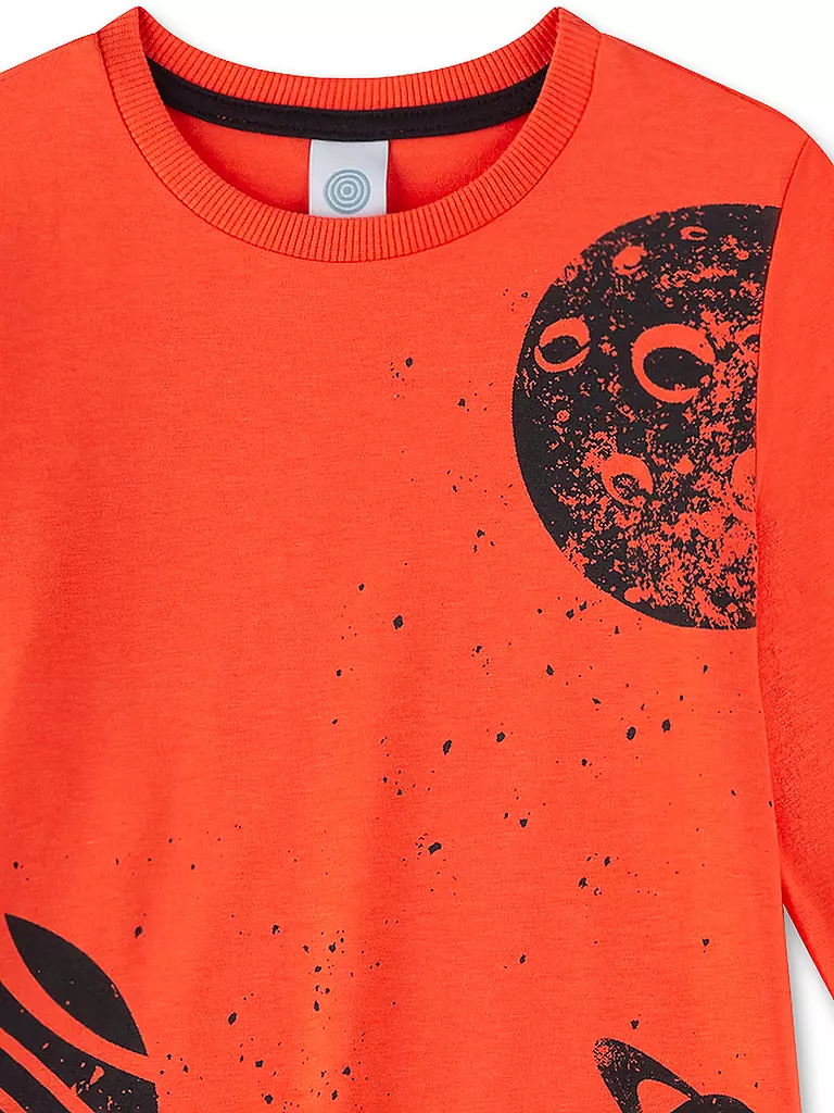 SANETTA | Jungen Pyjama  | Orange