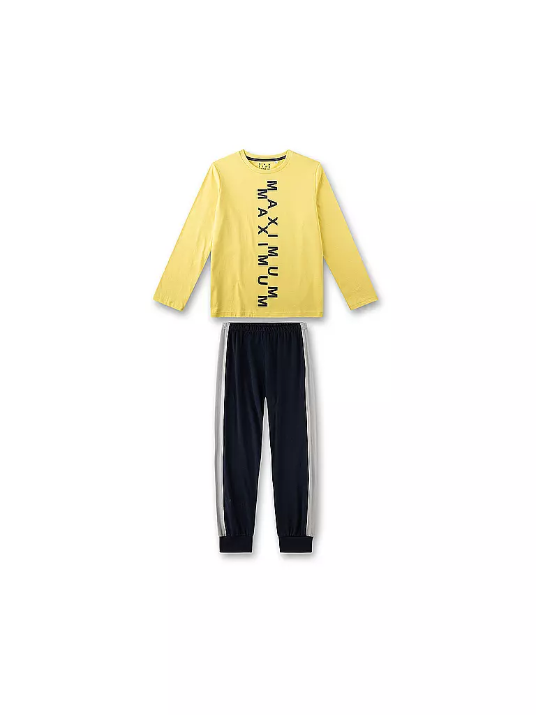 SANETTA | Jungen Pyjama | Jaune