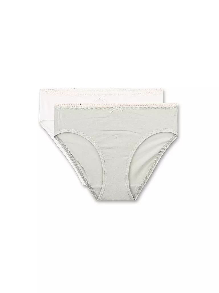 SANETTA | Mädchen Slip 2er Pkg. blue smoke  | Vert clair