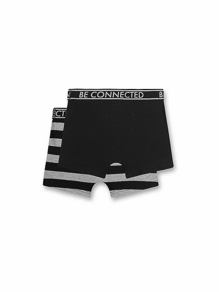 SANETTA | Pantalons pour garçons lot de 2 elite grey | schwarz