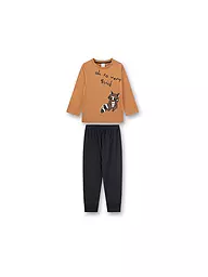 SANETTA | Pyjama garçon | Marron clair