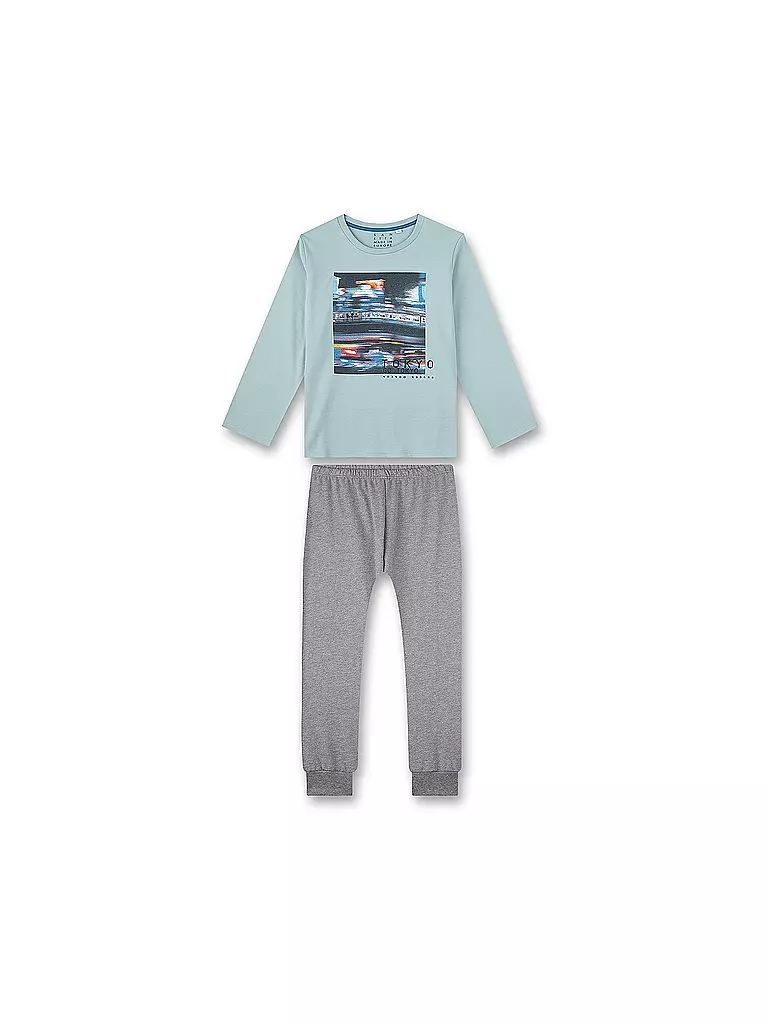 SANETTA | Pyjama garçon | hellgrün