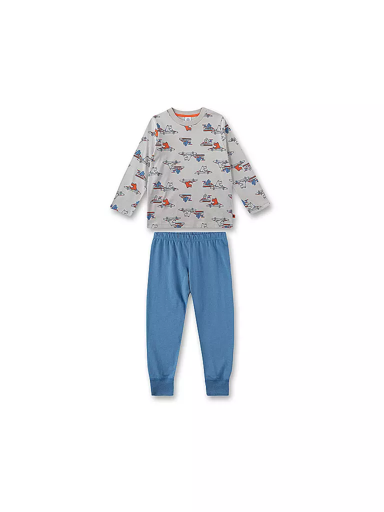SANETTA | Pyjama garçon | hellgrau